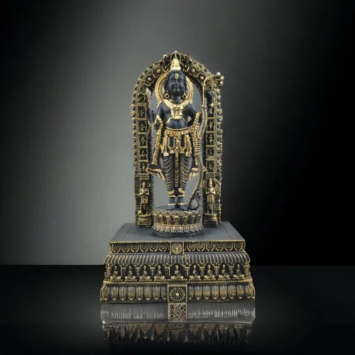 Shree Ram Lalla Murti 3D (Golden)