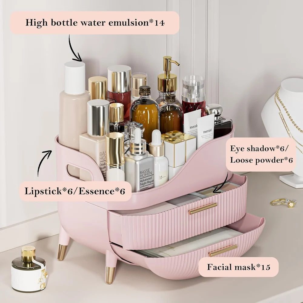 Luxury MakeUp Organizer and SkinCare Organizer